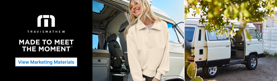 Explore TravisMathew Marketing Materials 